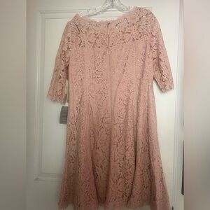 Eliza J pink lace 3/4 sleeves. Never worn w/tags spring or Easter dress